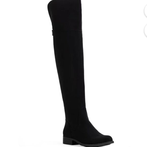 SUN STONE Womens Black Slip Resistant Allicce Round Toe Zip-Up Boots Shoes 7 WC - Picture 4 of 10